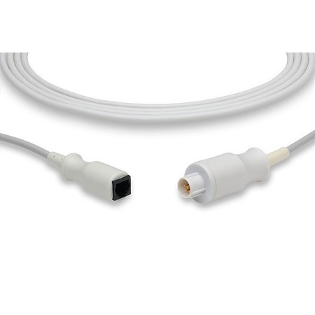 CABLES & SENSORS Nihon Kohden Compatible IBP Adapter Cable - Medex Abbott Connector IC-NK1-MX0